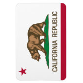 Californië (staatsvlag) magneet (Verticaal)