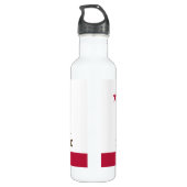 Californië (staatsvlag) waterfles  (Achterkant)