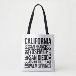 Californië steden Woordkunst - San Francisco Draagtas