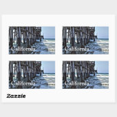 Californie - Stickers Rectangle, Glossy (Feuille)