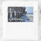 Californie - Stickers Rectangle, Glossy (Sac)