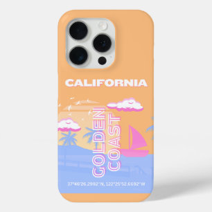 Californië, Strand, Reiskunst iPhone 15 Pro Case