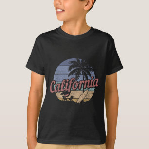 Californië Surf Vintage Souvenir Cali Strand Surfe T-shirt