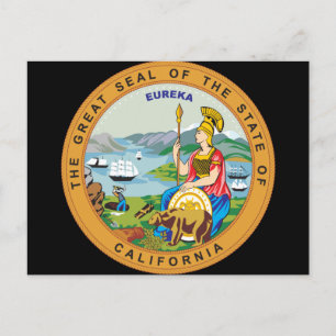 Californië-teken Briefkaart