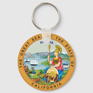 Californië-teken Sleutelhanger