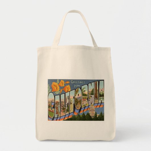 Californië Tote Bag (Voorkant)