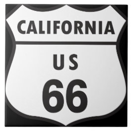 Californië US 66 Keramische Tegels Tegeltje