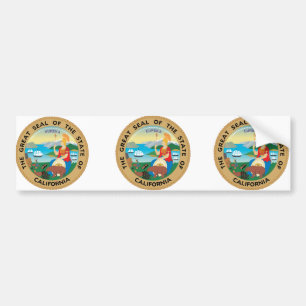 Californië, Verenigde Staten Bumpersticker
