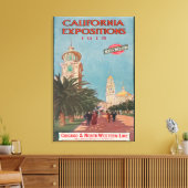 Californië verklaart Poster #1 Canvas Afdruk (Insitu (Woonkamer))