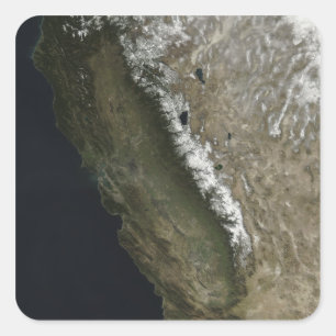 Californië Vierkante Sticker