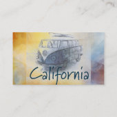 Californië Visitekaartje (Achterkant)