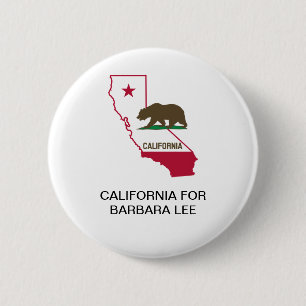 CALIFORNIË voor Barbara Lee SENATE Button