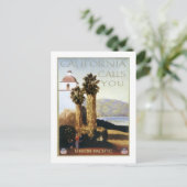  Californië, VS - Briefkaart (Staand voorkant)