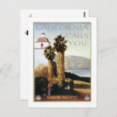  Californië, VS - Briefkaart (Voorkant / Achterkant)