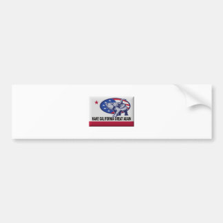 Californië weer geweldig maken bumpersticker