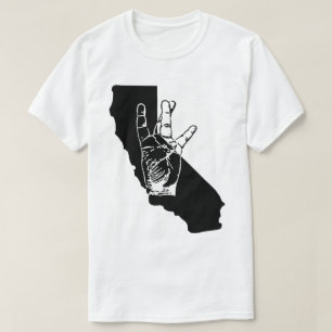Californië-Westkust Reppin T-shirt
