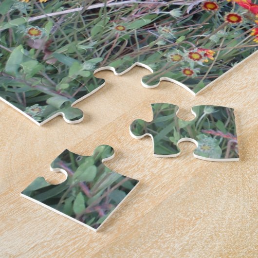Californië Wildflower Legpuzzel (Zijkant)