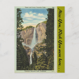 Californië, Yosemite-Herfsten Briefkaart