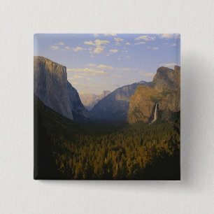 Californië, Yosemite National Park, Yosemite Vierkante Button 5,1 Cm