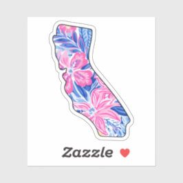 Californië - Zomerse Sticker - Lilly Inspired