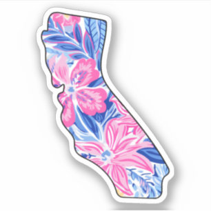Californië - Zomerse Sticker - Lilly Inspired