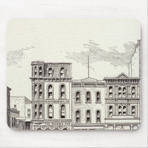 Californië Zuidzijde Webb en Kearny Muismat