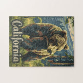  Californisch bruin Beer Legpuzzel (Horizontaal)