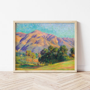 Californisch landschap Arthur Merton Hazard Poster