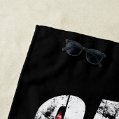 Californische Beer Vlag Strandlaken (In situ)