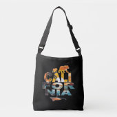 Californische Beren en walvissen Crossbody Tas (Voorkant)
