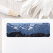 Californische bergen etiket (Insitu)