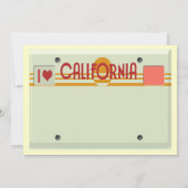 Californische Borden Kaart (Achterkant)