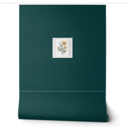 Californische botanische illustratie gestructureer behang