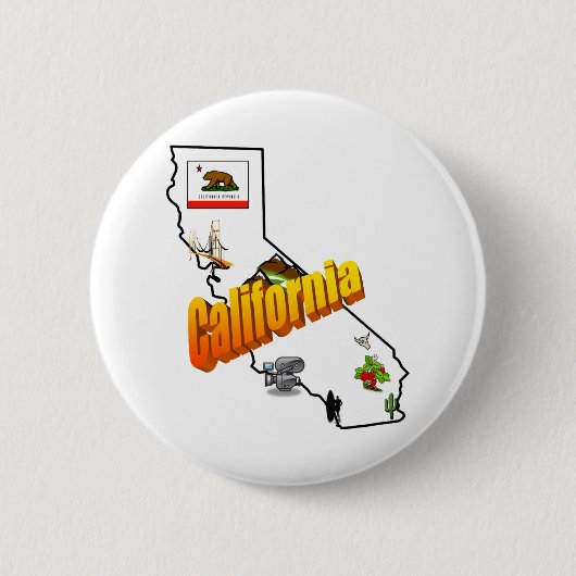 Californische Button (Voorkant)