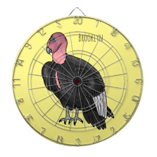 Californische cartoon dartbord