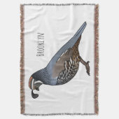 Californische cartoon deken (Voorkant Verticaal)