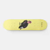 Californische cartoon skateboard (Horizontaal)