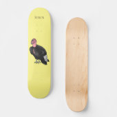 Californische cartoon skateboard (Voorkant)