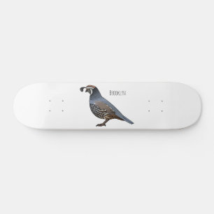 Californische cartoon skateboard