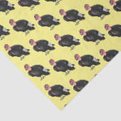 Californische cartoon tissuepapier (Detail)