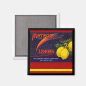 Californische citroenen magneet (Voorkant / Achterkant)