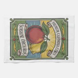 Californische citrus keukendoek theedoek
