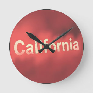 Californische Droom Vibes Ronde Klok