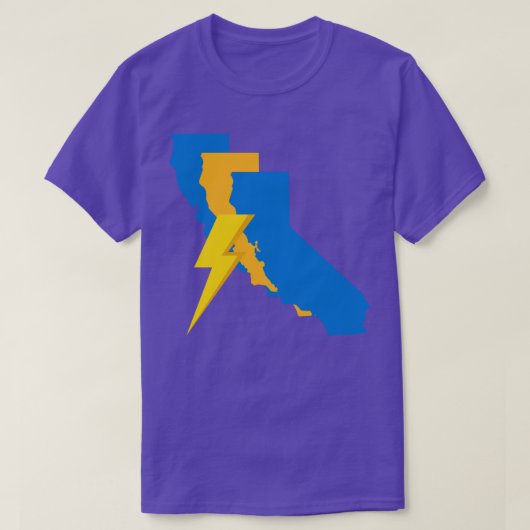 Californische grens t-shirt (Design voorkant)