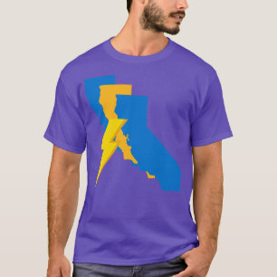 Californische grens t-shirt