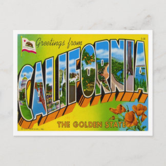Californische groeten uit de VS Briefkaart