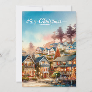 Californische Kerstkaartenseries Feestdagenkaart