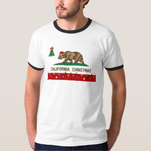 Californische Kerstmis T-shirt