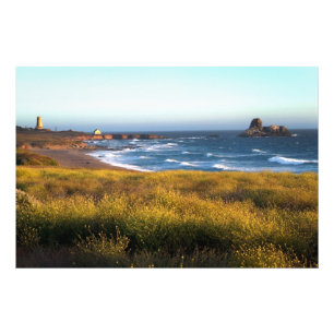 Californische kust foto afdruk