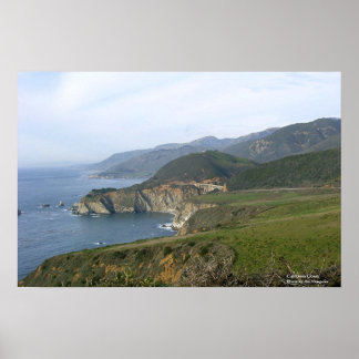 Californische kust poster
